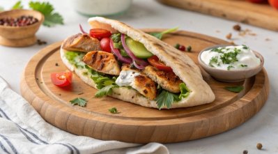 Domácí kuřecí gyros