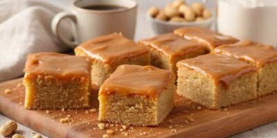 Arašídové řezy s karamelem