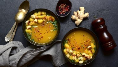 Zázvorovo-česneková polévka proti chřipce