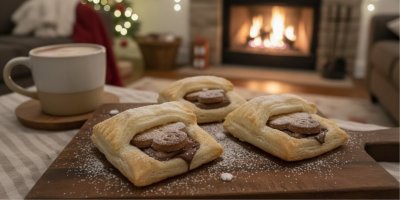 Spící perníčci v listovém těstě