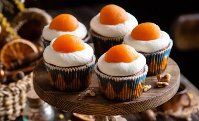 Velikonoční jogurtové muffiny à la sázená vejce