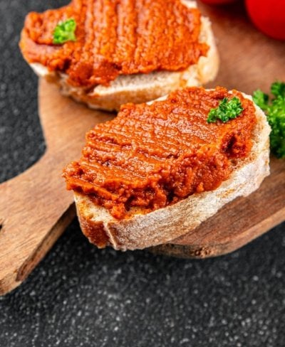 Zapečená brokolicová pomazánka