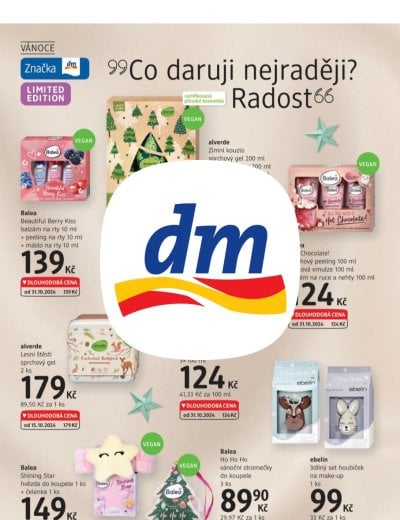 Leták - dm drogerie leták