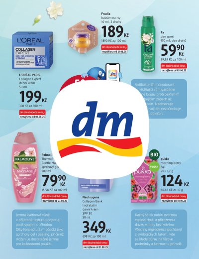 Leták - dm drogerie leták