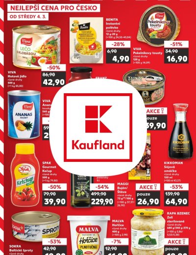 Leták - Kaufland leták