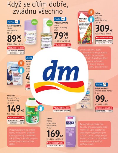 dm drogerie leták