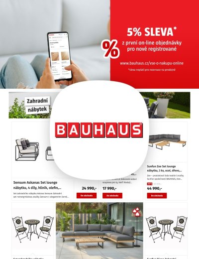 BAUHAUS leták