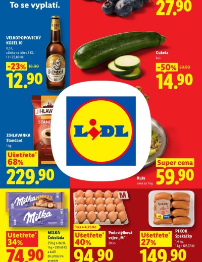 Leták - Čtvrteční nabídka