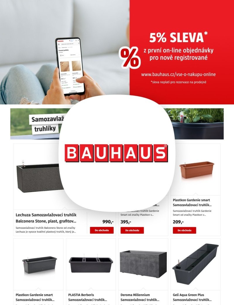 BAUHAUS leták