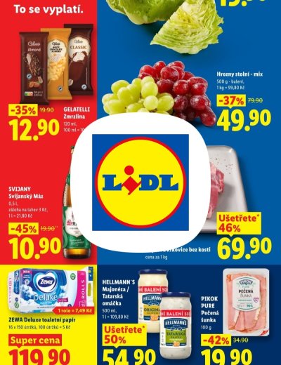Leták - Pondělní nabídka
