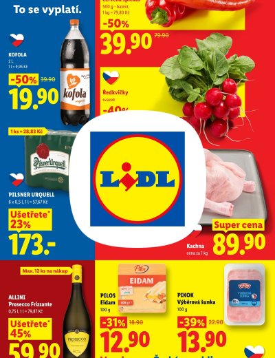 Leták - Středeční nabídka