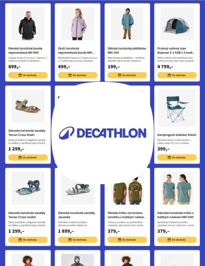 Leták Decathlon