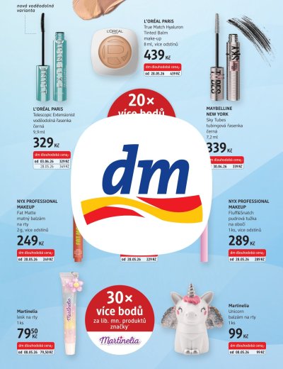 dm drogerie leták