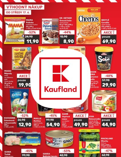 Leták - Kaufland leták