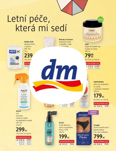 dm drogerie leták