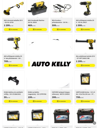 AUTO KELLY leták - Hity měsíce