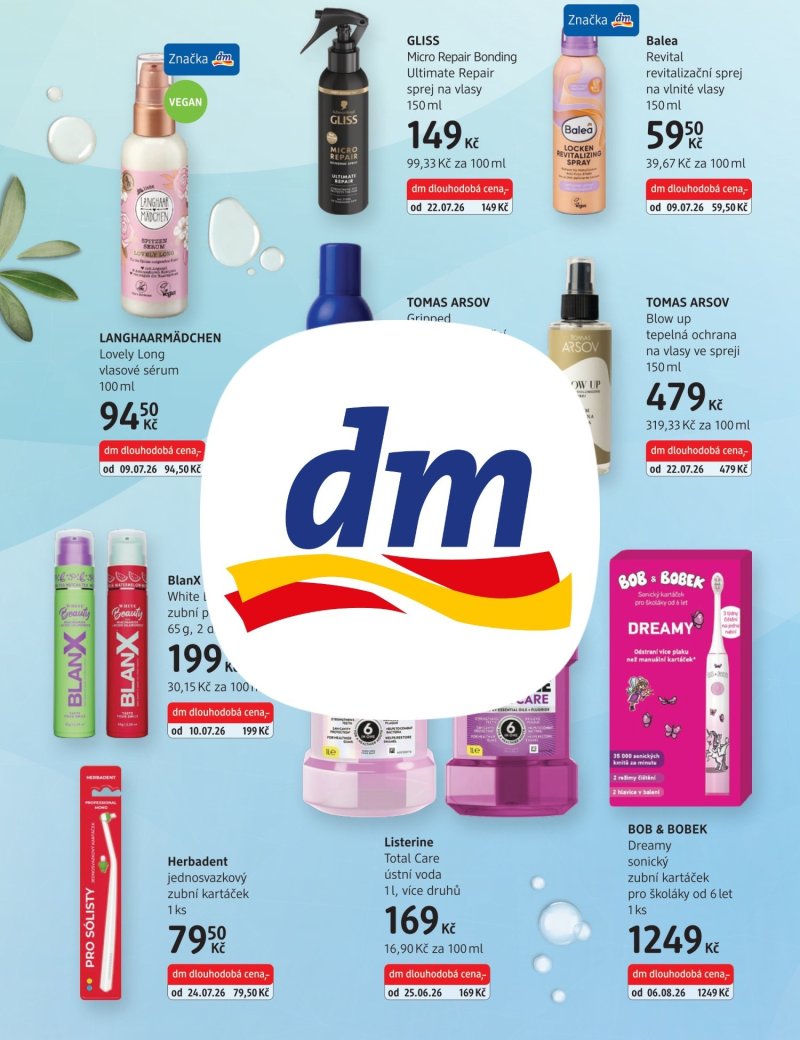 dm drogerie leták