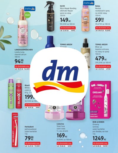 dm drogerie leták