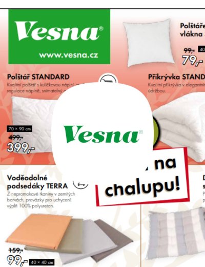 Leták - Vesna leták