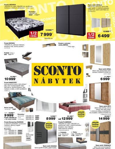 Leták - SCONTO Nábytek leták