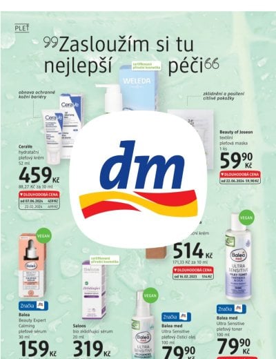 Leták - dm drogerie leták