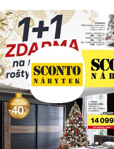 Leták - SCONTO Nábytek leták