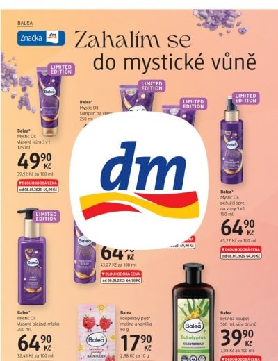 Leták - dm drogerie leták