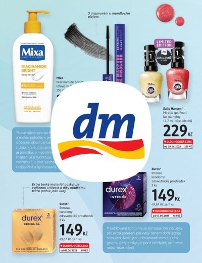 Leták - dm drogerie leták