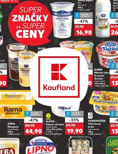Leták - Kaufland leták