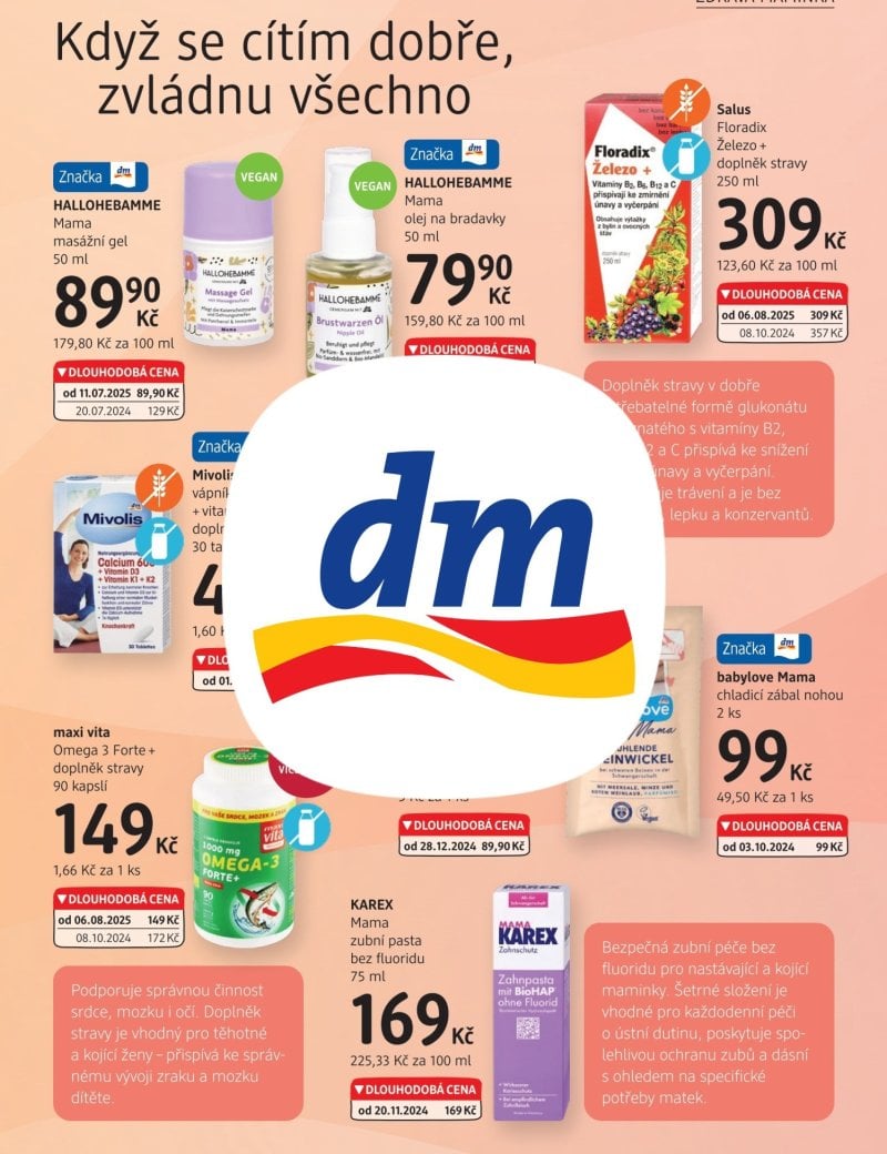 dm drogerie leták