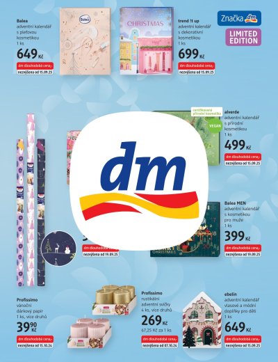 Leták - dm drogerie leták