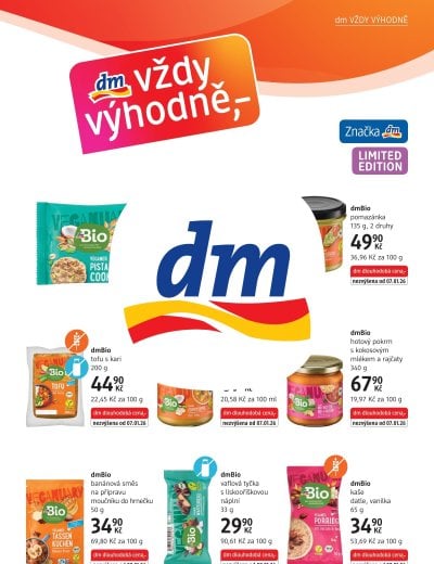 Leták - dm drogerie leták