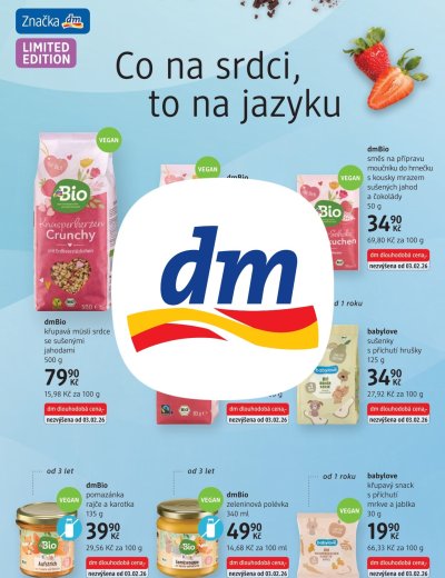 Leták - dm drogerie leták