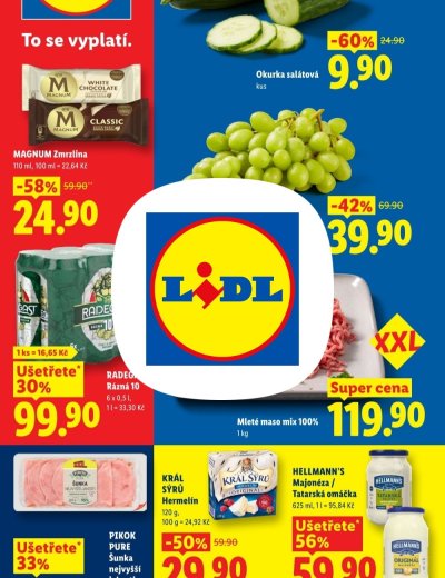 Leták - Pondělní nabídka