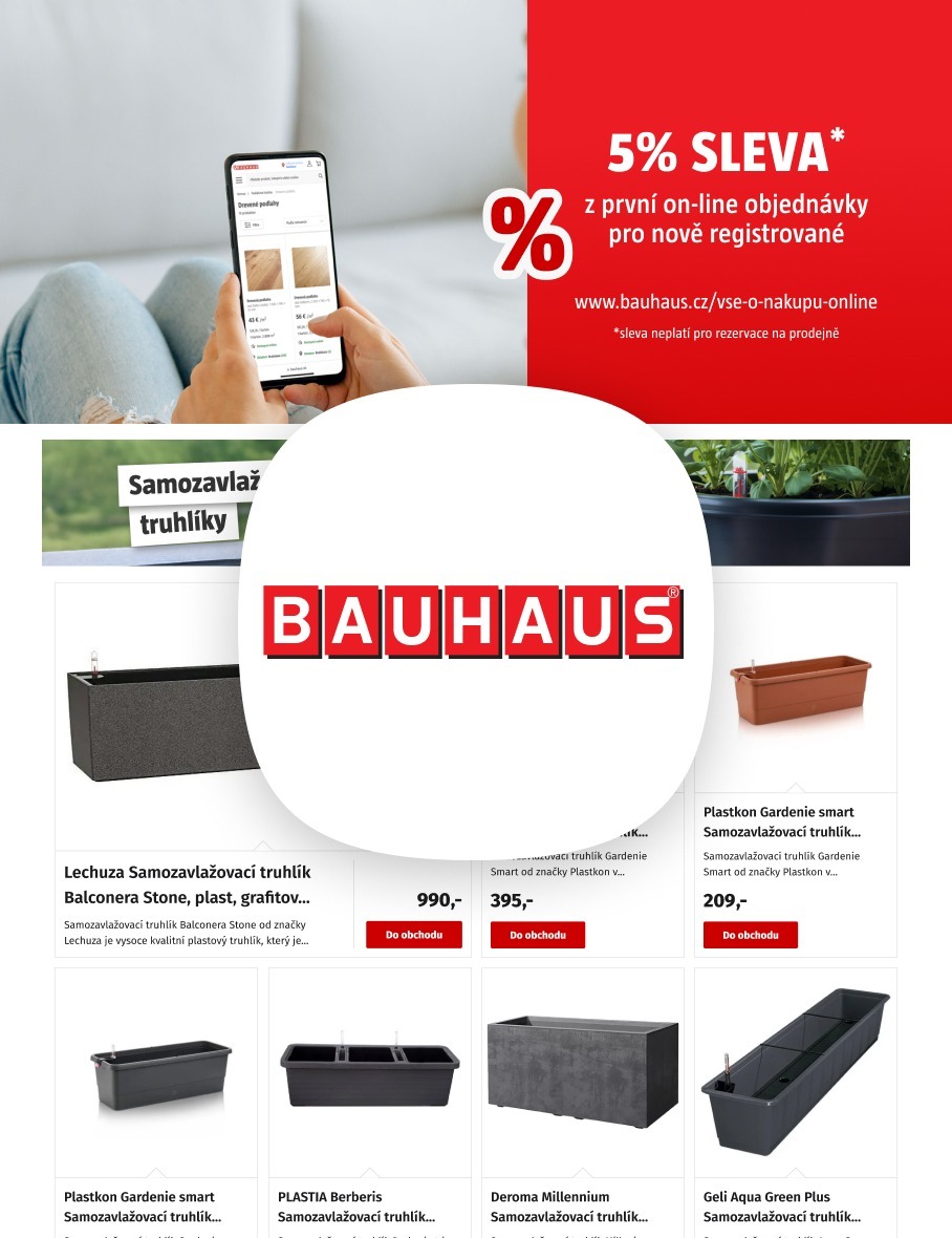 BAUHAUS leták