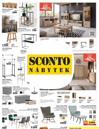 Leták - SCONTO Nábytek leták