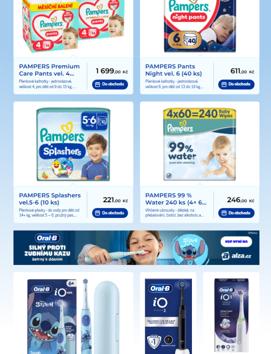 Procter & Gamble leták