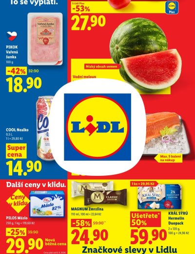Leták - Čtvrteční nabídka