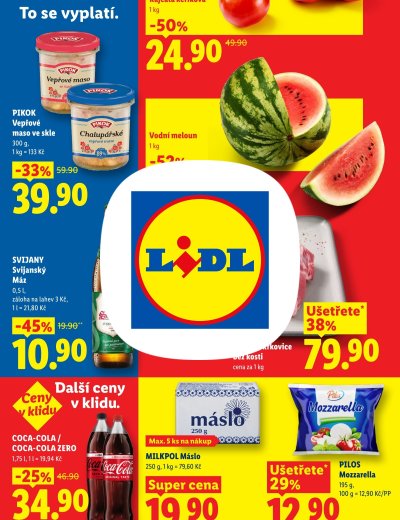 Leták - Čtvrteční nabídka