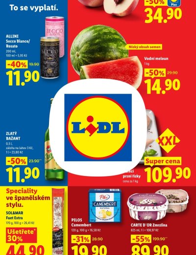 Leták - Čtvrteční nabídka