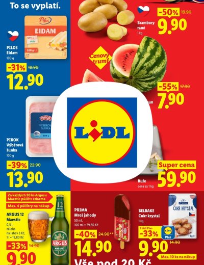 Leták - Čtvrteční nabídka