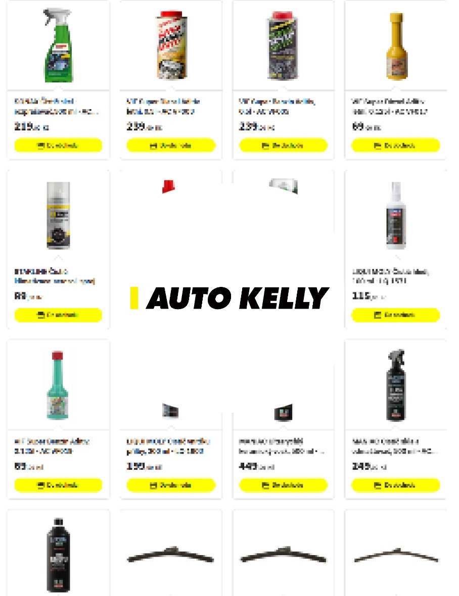 AUTO KELLY leták - Hity měsíce