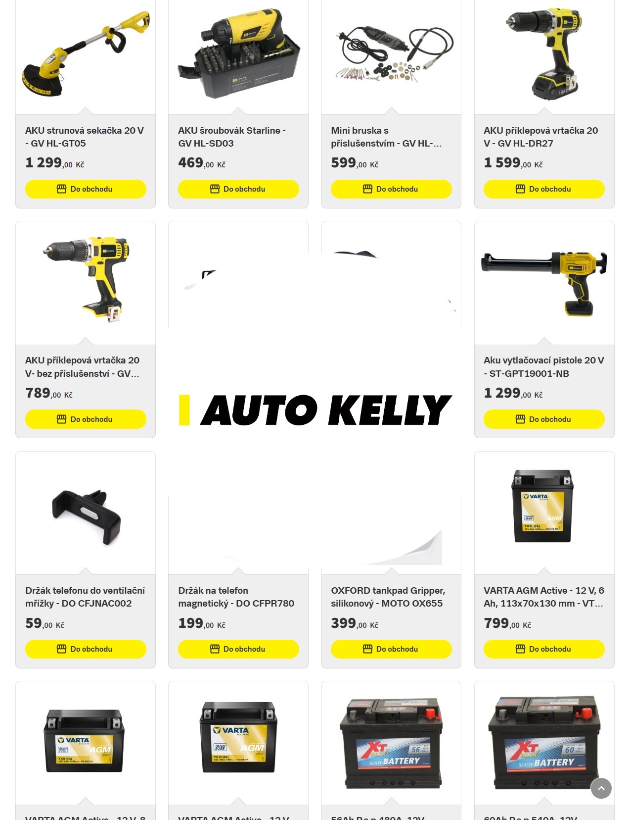 AUTO KELLY leták - Hity měsíce