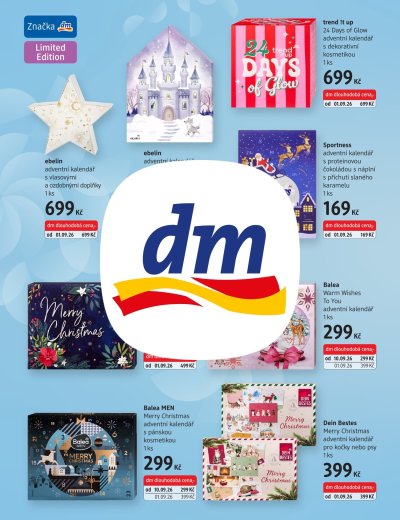 Leták - dm drogerie leták