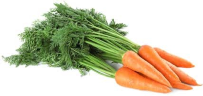 Mrkev praná s natí svazková 500g