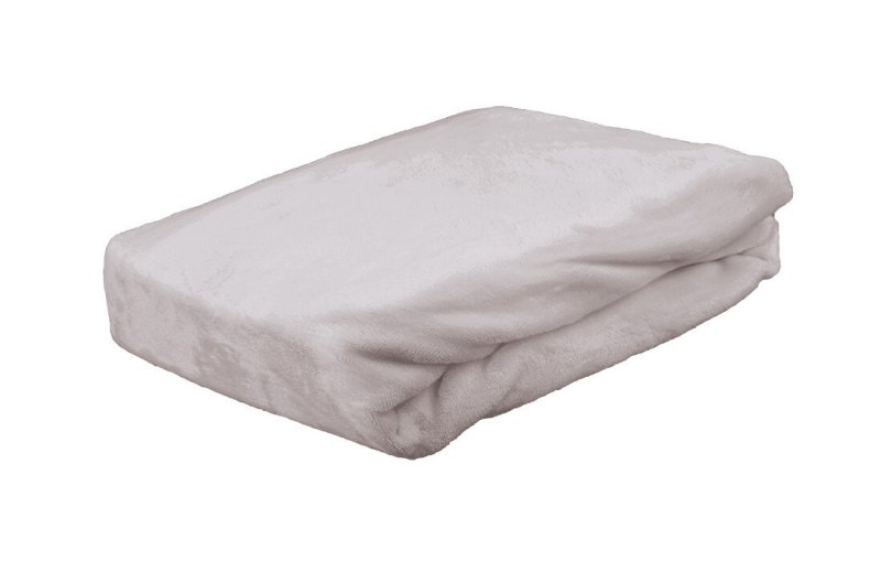 Vesna Mikroflanelové prostěradlo EXCELLENT světle šedé 90x200 cm