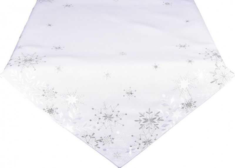 Vesna Ubrus malý 30x45 cm Vločky bílé