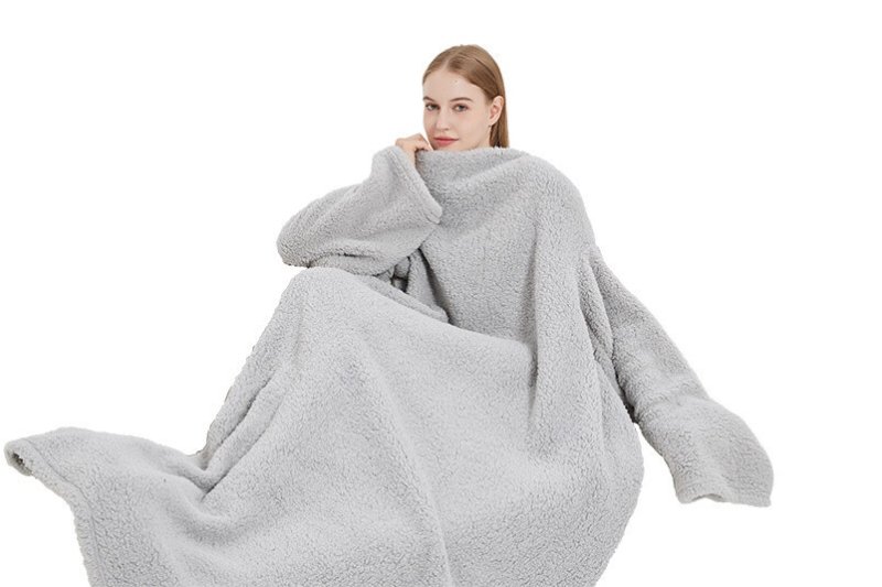 Vesna Relaxační deka TEDDY světle šedá