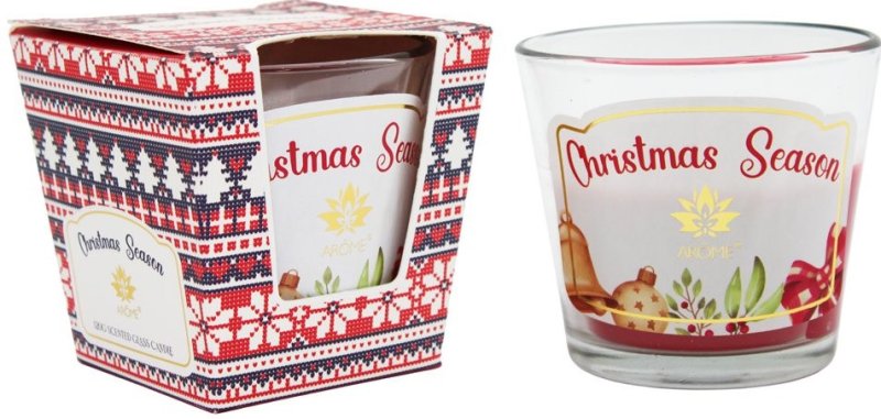 Vesna Svíčka vonná ve skle CHRISTMAS SEASON 120g
