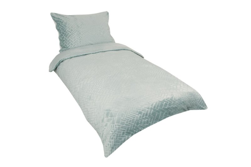 Vesna Mikroflanelové povlečení Quadra Smoke 70x90 a 140x200 cm